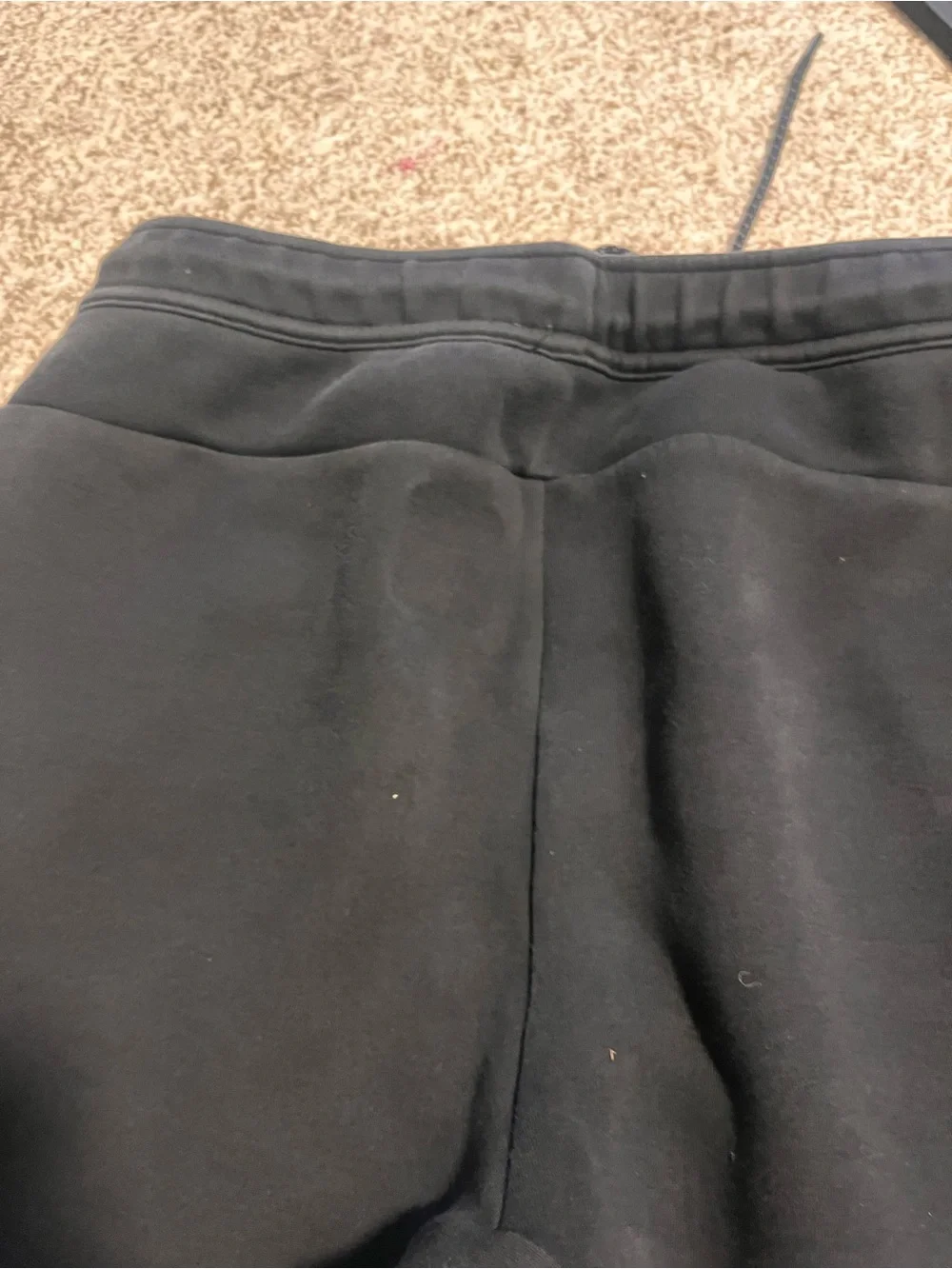 Nike Tech Fleece Joggers Men’s Large Black Tapered Pants HV0959-010